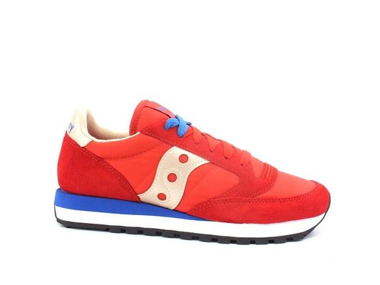 SAUCONY Jazz Original W Sneaker Red Blue S1044-627 - Sandrini Calzature e Abbigliamento