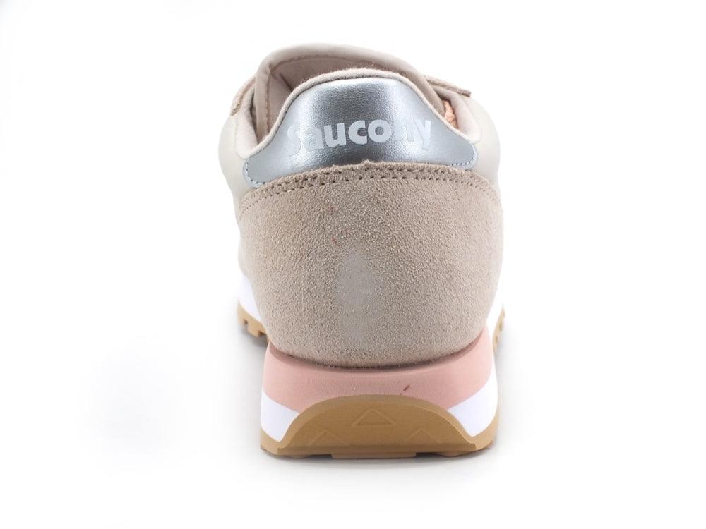 SAUCONY Jazz Original W Sneaker Tan Pink S1044-628 - Sandrini Calzature e Abbigliamento
