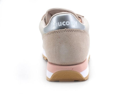 SAUCONY Jazz Original W Sneaker Tan Pink S1044-628 - Sandrini Calzature e Abbigliamento