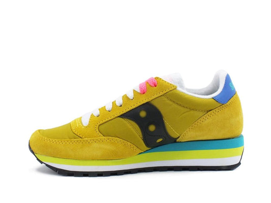 SAUCONY Jazz Triple Sneaker Limited Edition Yellow Blue S70530-5 - Sandrini Calzature e Abbigliamento
