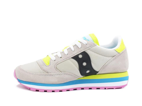 SAUCONY Jazz Triple Sneaker Stone Citron S70530-7 - Sandrini Calzature e Abbigliamento