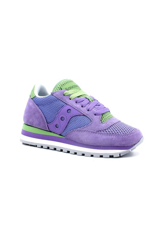 SAUCONY Jazz Triple Summer Sneaker Donna Violet Lime S60766-2 - Sandrini Calzature e Abbigliamento