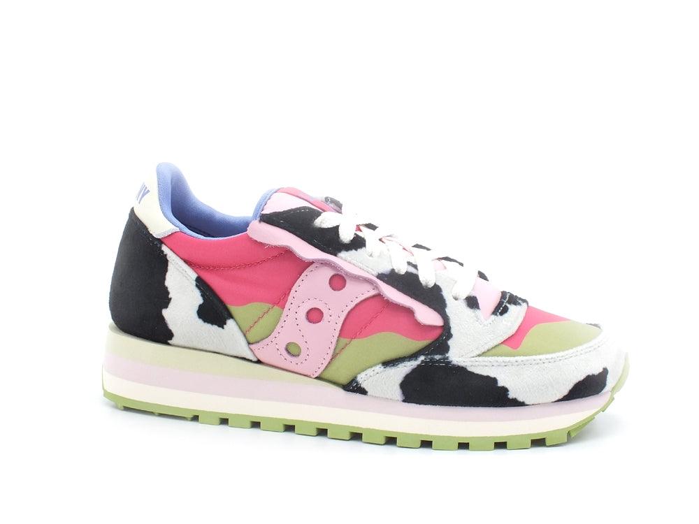 SAUCONY Jazz Triple W Electric Sneaker Cow Pink S60578-2 - Sandrini Calzature e Abbigliamento