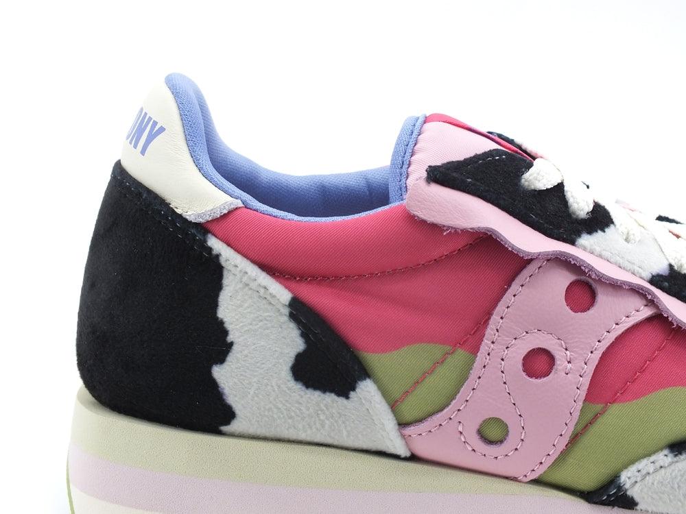 SAUCONY Jazz Triple W Electric Sneaker Cow Pink S60578-2 - Sandrini Calzature e Abbigliamento