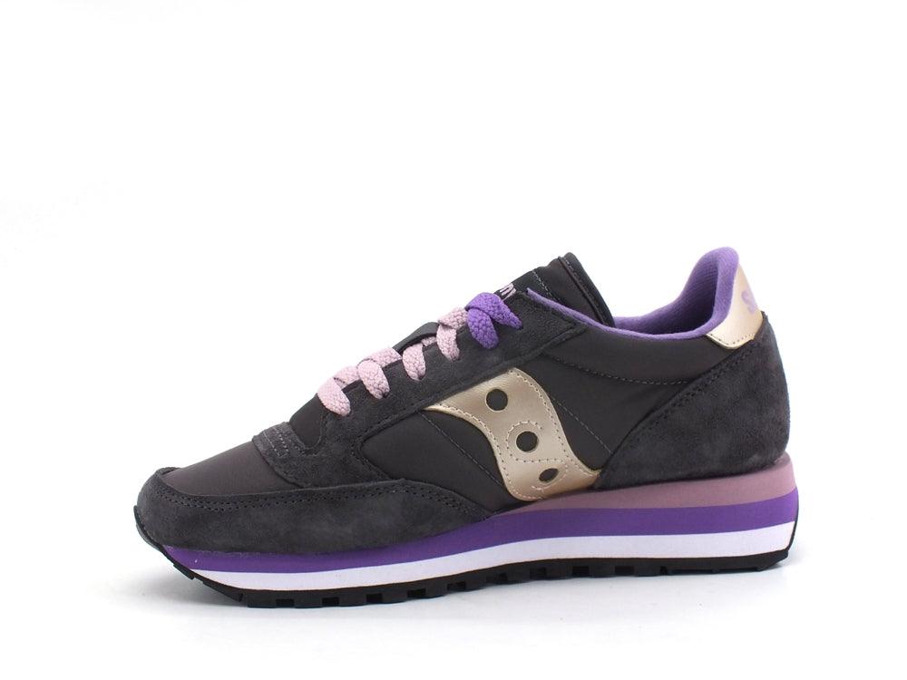 SAUCONY Jazz Triple W Original Sneaker Grey Purple S60530-11 - Sandrini Calzature e Abbigliamento