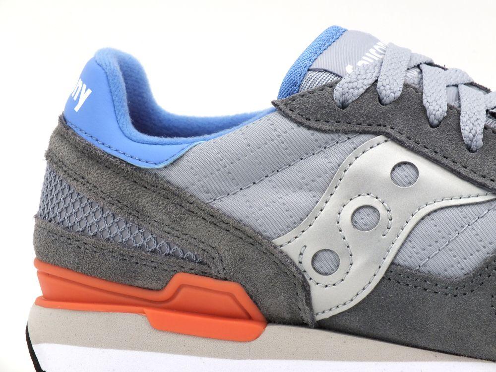 SAUCONY Shadow Original Dk Grey Baby Blue 1108-719 - Sandrini Calzature e Abbigliamento