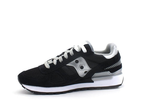 SAUCONY Shadow Original Sneaker Black Silver S1108-671 - Sandrini Calzature e Abbigliamento