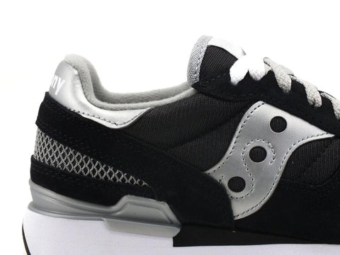 SAUCONY Shadow Original Sneaker Black Silver S1108-671 - Sandrini Calzature e Abbigliamento