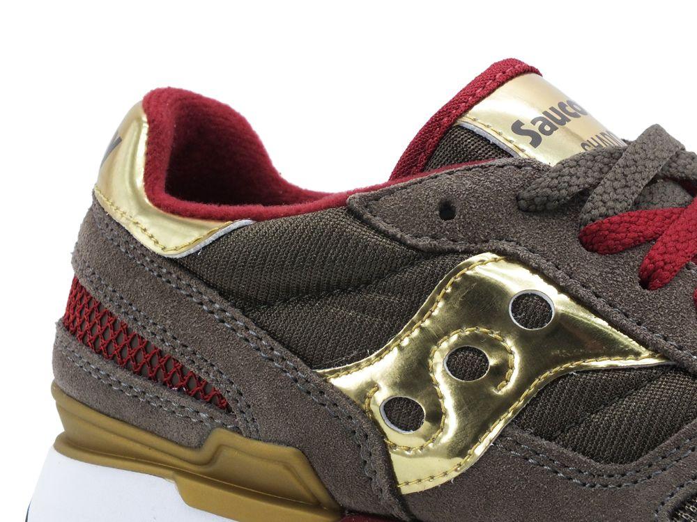 SAUCONY Shadow Original Sneaker Crocodile Gold S1108-765 - Sandrini Calzature e Abbigliamento