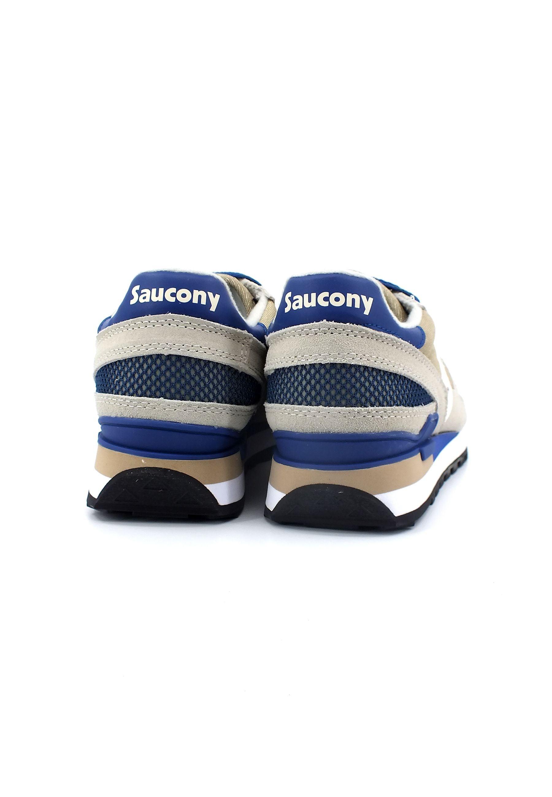 SAUCONY Shadow Original Sneaker Uomo Beige White S2108-807 - Sandrini Calzature e Abbigliamento