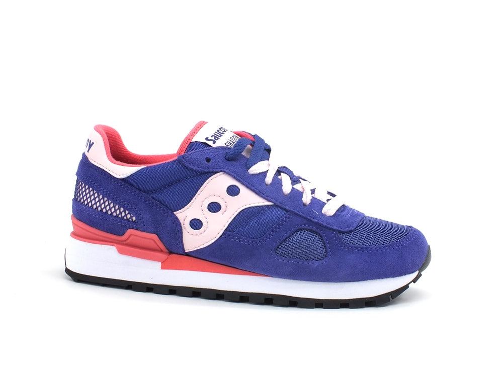 SAUCONY Shadow Original W Sneaker Donna Blue Pink S1108-782 - Sandrini Calzature e Abbigliamento