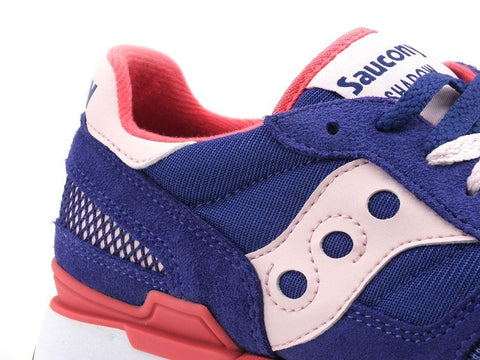 SAUCONY Shadow Original W Sneaker Donna Blue Pink S1108-782 - Sandrini Calzature e Abbigliamento