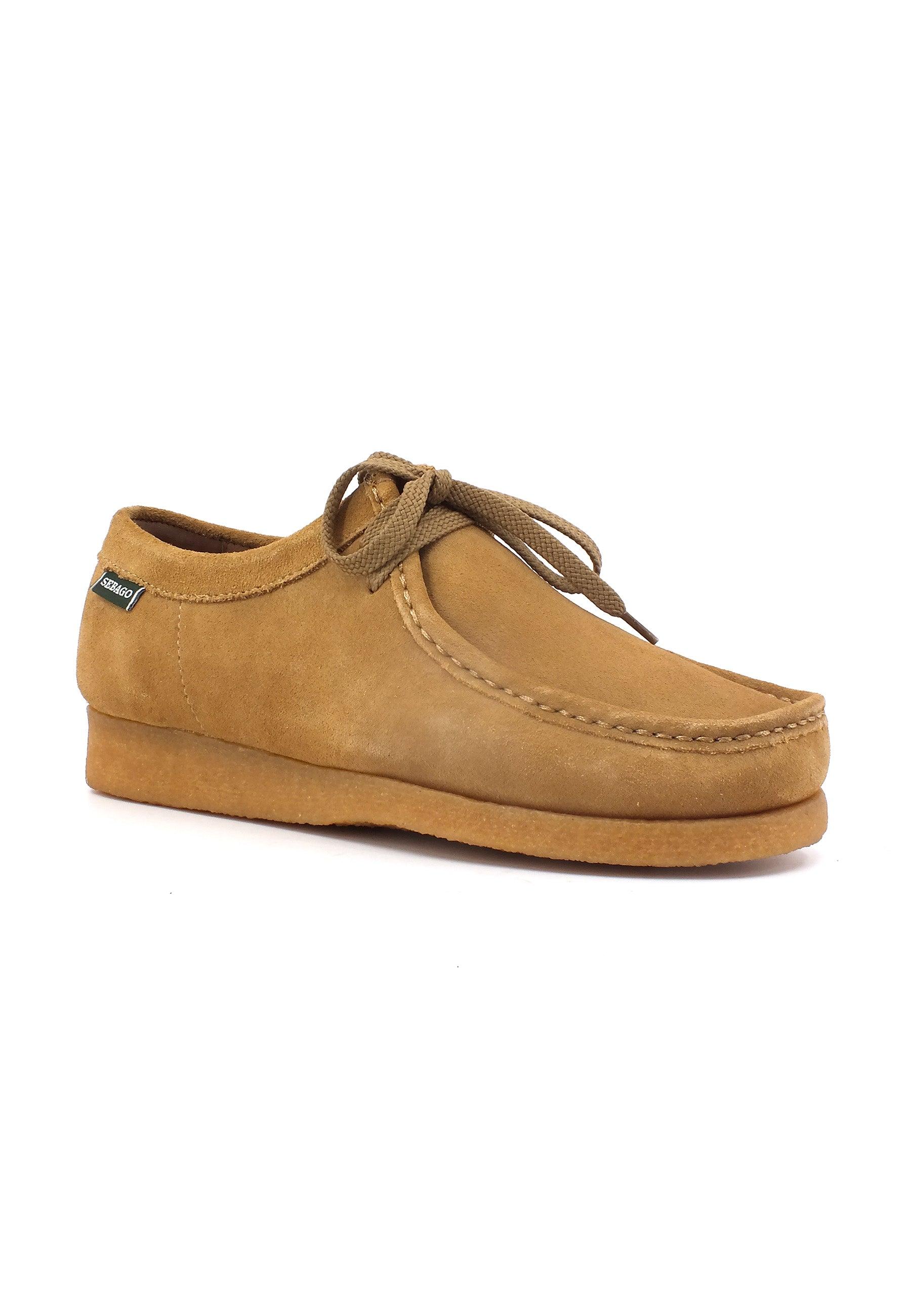 SEBAGO Koala Stringata Uomo Beige Camel 7001IX0 - Sandrini Calzature e Abbigliamento