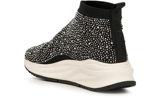 SNEAKERS IN TESSUTO ELASTICO CON STRASS - Sandrini Calzature e Abbigliamento