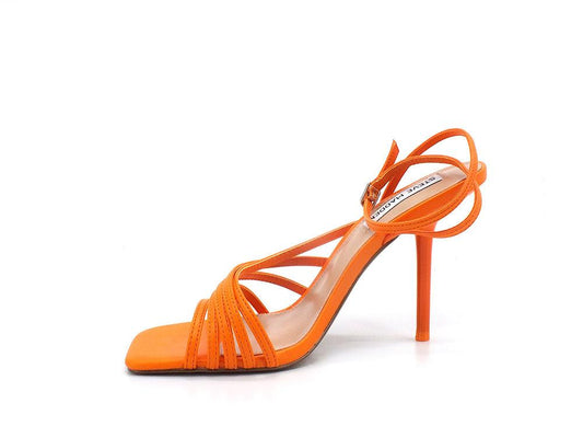STEVE MADDEN All In Sandalo Tacco Listini Neon Apricot ALLI04S1 - Sandrini Calzature e Abbigliamento