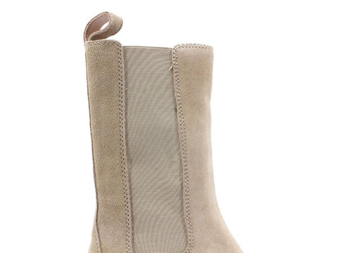 STEVE MADDEN AQ-Hype Stivale Elastici Combact Sand Beige AQ-HYPE - Sandrini Calzature e Abbigliamento