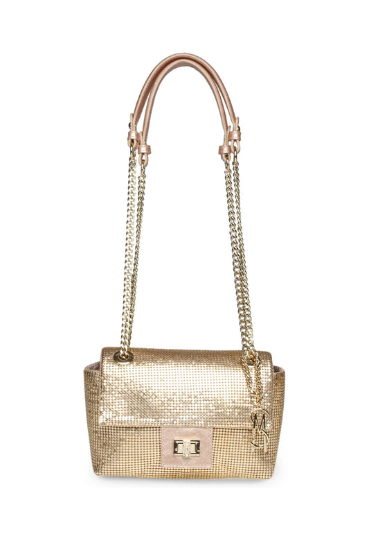 STEVE MADDEN Borsa Tracolla Strass Gold BEUROPA - Sandrini Calzature e Abbigliamento