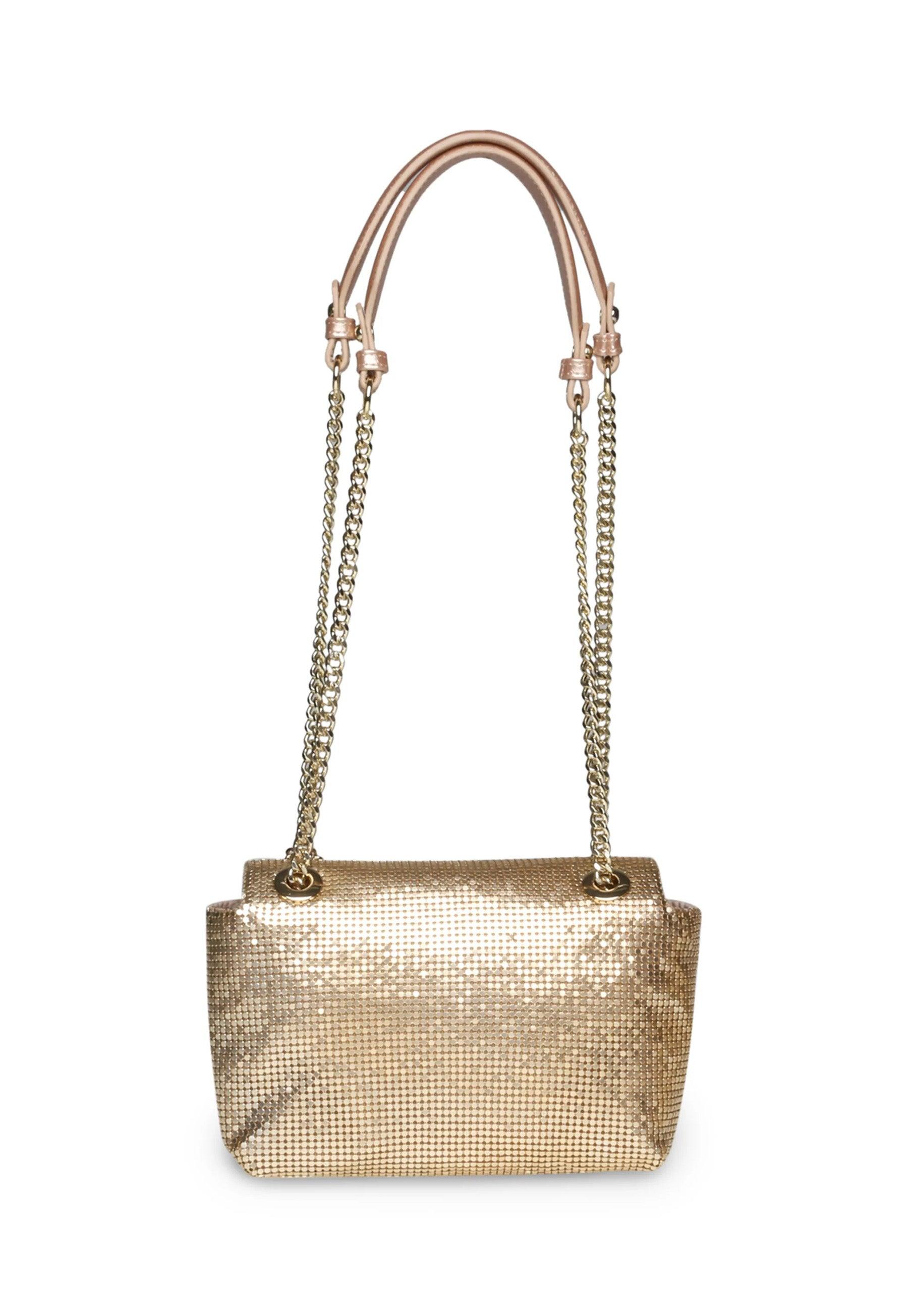 STEVE MADDEN Borsa Tracolla Strass Gold BEUROPA - Sandrini Calzature e Abbigliamento