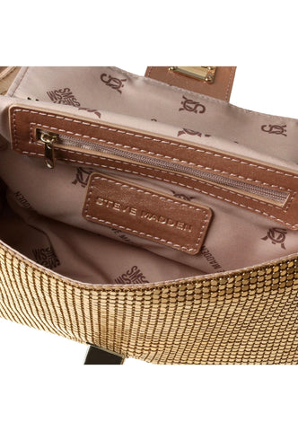 STEVE MADDEN Borsa Tracolla Strass Gold BEUROPA - Sandrini Calzature e Abbigliamento