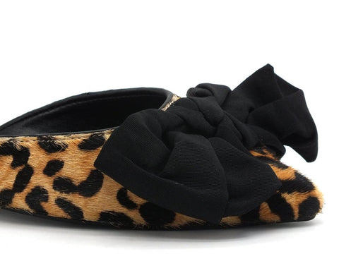 STEVE MADDEN Bowie Sandalo Punta Animalier Bow Leopard BOWI01S1 - Sandrini Calzature e Abbigliamento