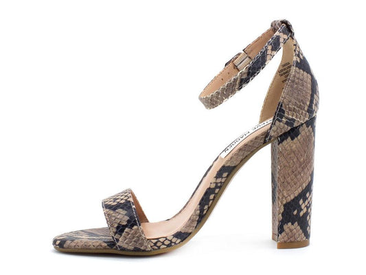 STEVE MADDEN Carrson Tan Snake CARRSON - Sandrini Calzature e Abbigliamento