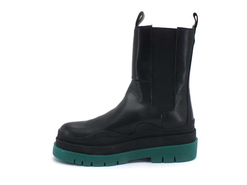 STEVE MADDEN Challenger Stivaletto Polacco Black Green CHAL03S1 - Sandrini Calzature e Abbigliamento