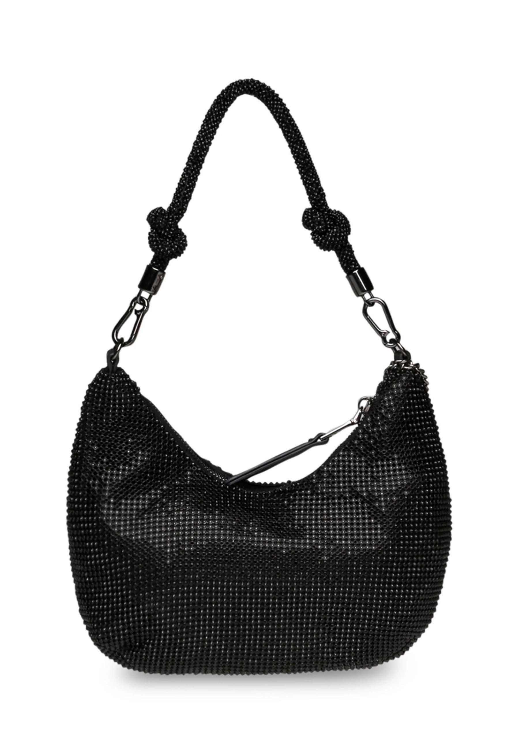 STEVE MADDEN Crystal Hobo Borsa Black BKAYA - Sandrini Calzature e Abbigliamento