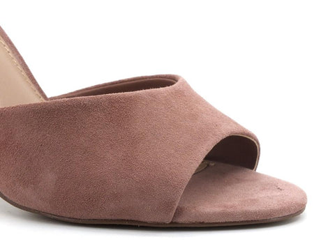 STEVE MADDEN Erin Sandalo Sabot Tacco Camoscio Tan Suede ERIN02S1 - Sandrini Calzature e Abbigliamento