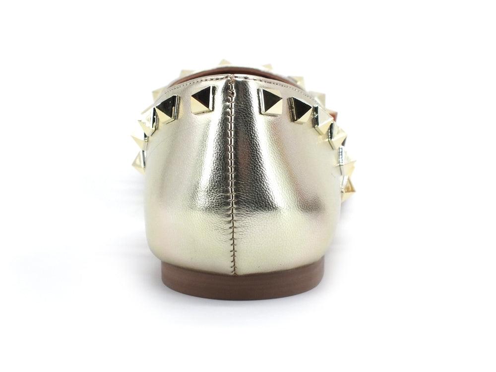 STEVE MADDEN Firenze Ballerina Donna Borchie Gold FIRE07S1 - Sandrini Calzature e Abbigliamento