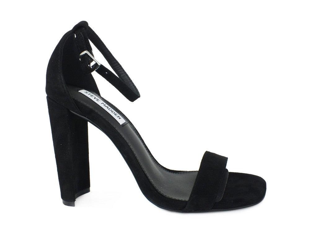 STEVE MADDEN Franky Black Suede FRAN06S1 - Sandrini Calzature e Abbigliamento