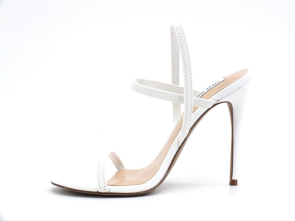 STEVE MADDEN Gabriella Sandalo Alto Elastici White GABR04S1 - Sandrini Calzature e Abbigliamento
