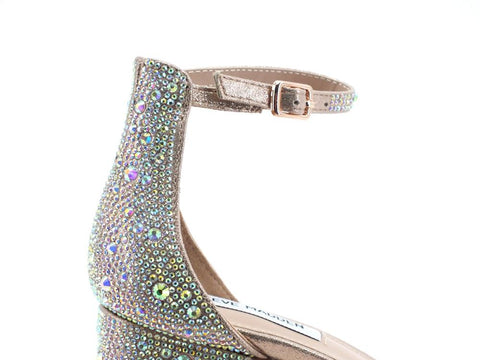STEVE MADDEN Irenee-G Sandalo Tacco Strass Nude Multi Silver IREN14S1 - Sandrini Calzature e Abbigliamento