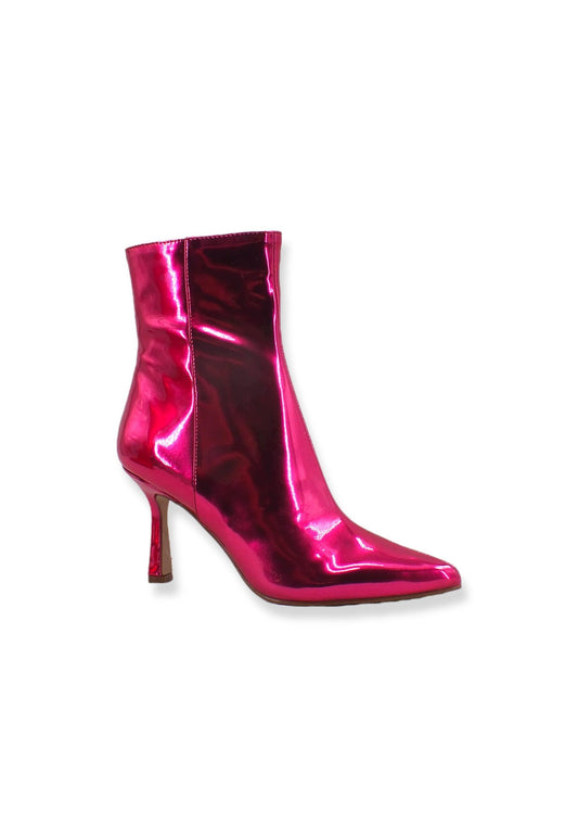 STEVE MADDEN Jazelle Stivaletto Tacco Donna Metal Rosa Fuchsia JAZE01S1 - Sandrini Calzature e Abbigliamento