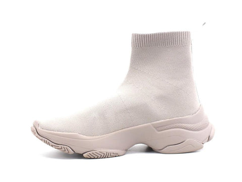 STEVE MADDEN Master Sneaker Running Socks Calzino Light Taupe MAST01S1 - Sandrini Calzature e Abbigliamento