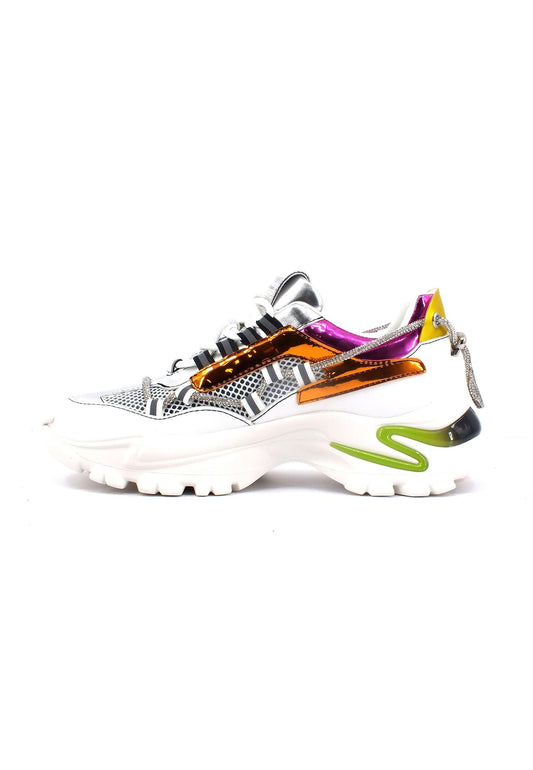 STEVE MADDEN Miracles Sneaker Donna Orange Multicolor MIRA10S1 - Sandrini Calzature e Abbigliamento