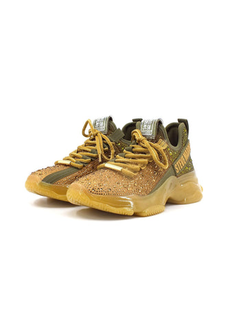 STEVE MADDEN Mistica Sneaker Donna Green Olive Giallo MIST05S1 - Sandrini Calzature e Abbigliamento