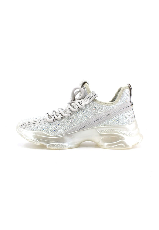 STEVE MADDEN Mistica Sneaker Donna Iridescent White MIST05S1 - Sandrini Calzature e Abbigliamento