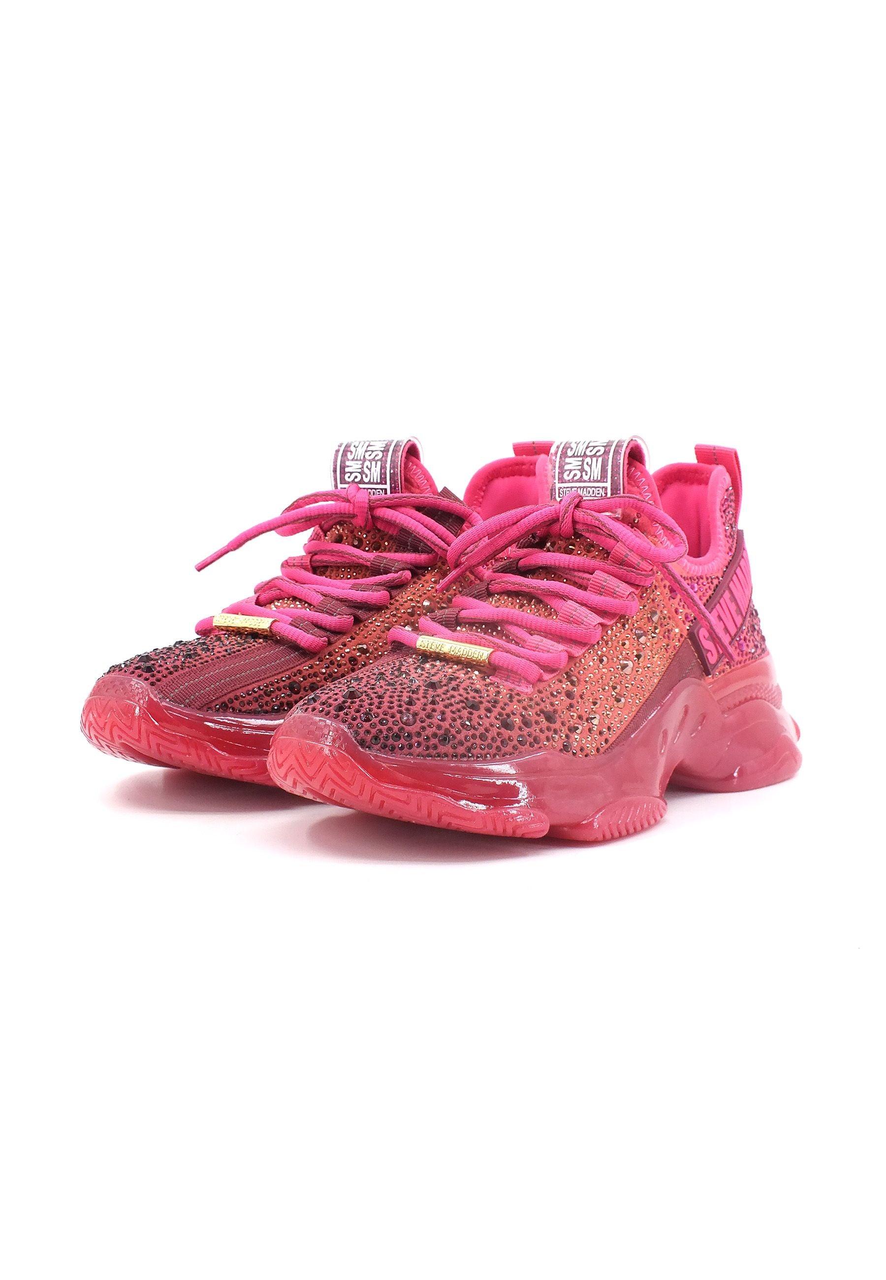 STEVE MADDEN Mistica Sneaker Donna Raspberry Rosa MIST05S1 - Sandrini Calzature e Abbigliamento