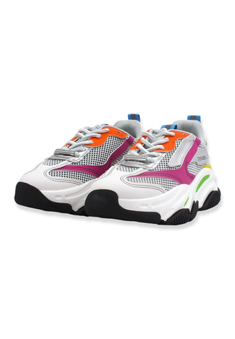 STEVE MADDEN Possession Sneaker Donna Fantasia Bright Multi POSS03S1 - Sandrini Calzature e Abbigliamento