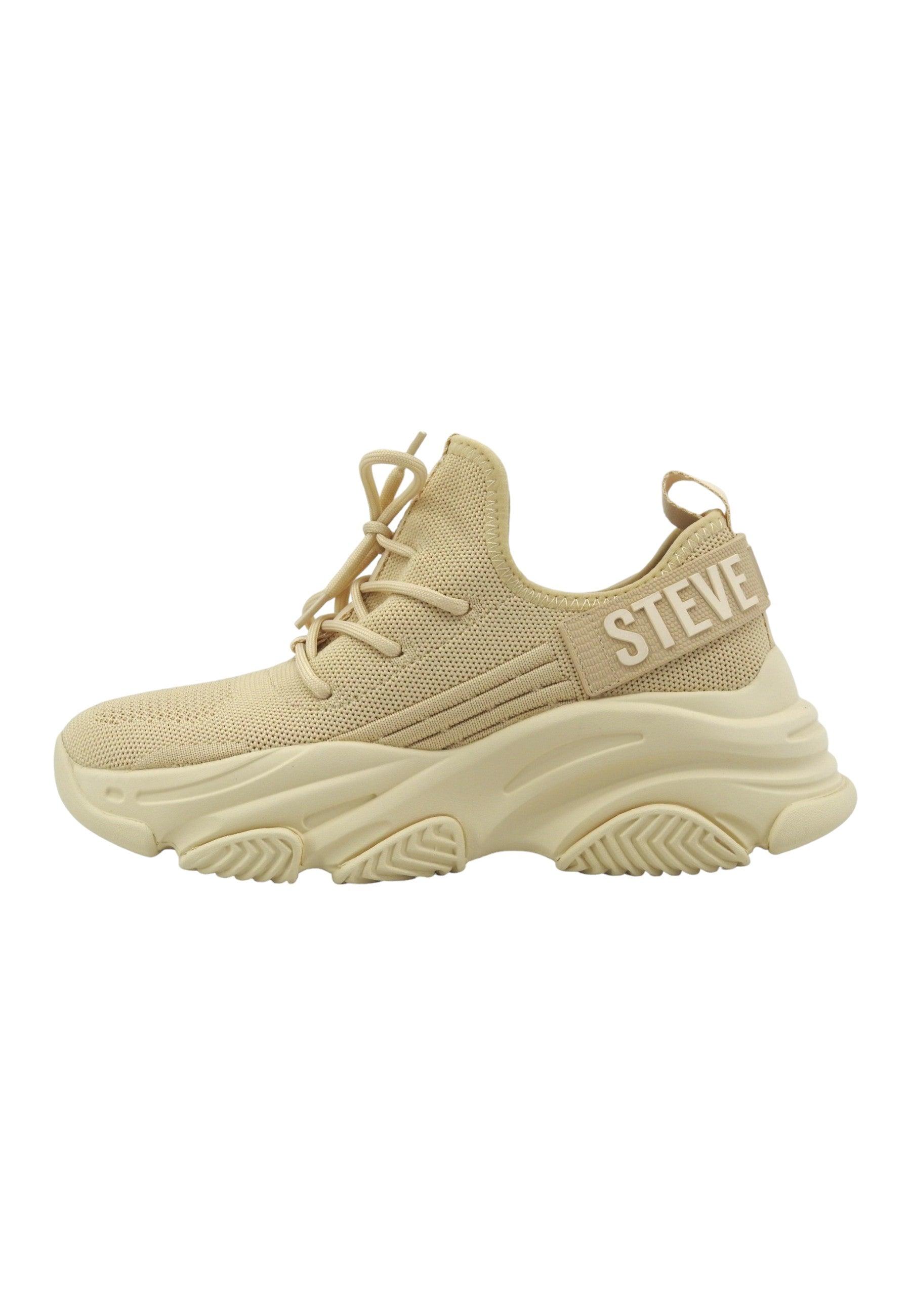 STEVE MADDEN Protege Sneaker Donna Off White Beige PROT04S1 - Sandrini Calzature e Abbigliamento