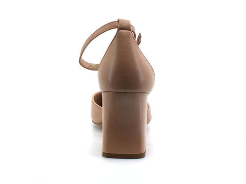 STEVE MADDEN Quintessa Sandalo Punta Pelle Tacco Beige Blush QUIN08S1 - Sandrini Calzature e Abbigliamento