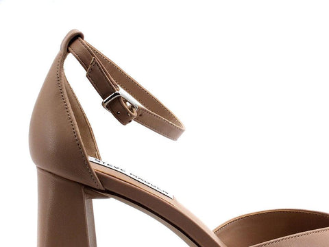 STEVE MADDEN Quintessa Sandalo Punta Pelle Tacco Beige Blush QUIN08S1 - Sandrini Calzature e Abbigliamento
