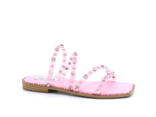 STEVE MADDEN Skyler Ciabatta Borchie Pink Candy SKYL11S1 - Sandrini Calzature e Abbigliamento