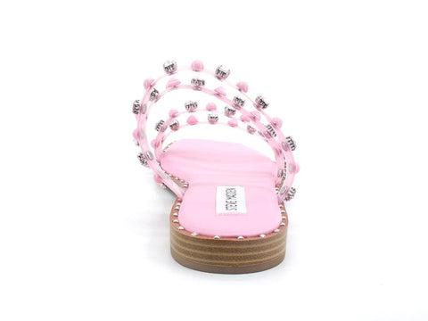 STEVE MADDEN Skyler Ciabatta Borchie Pink Candy SKYL11S1 - Sandrini Calzature e Abbigliamento