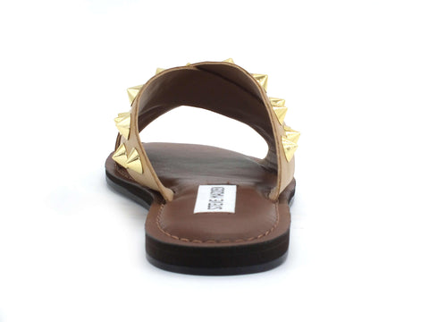 STEVE MADDEN Spikey Ciabatta Borchie Tan SPIK02S1 - Sandrini Calzature e Abbigliamento