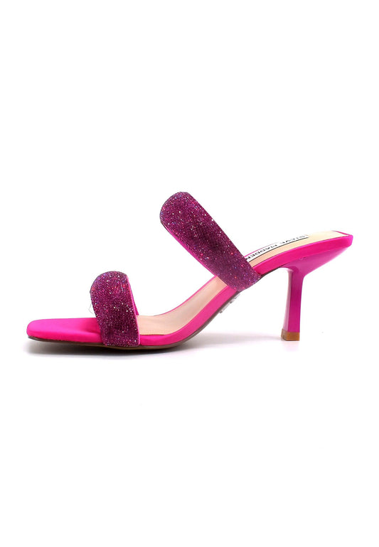 STEVE MADDEN Top-Notch Sandalo Strass Donna Magenta TOPN01S1 - Sandrini Calzature e Abbigliamento