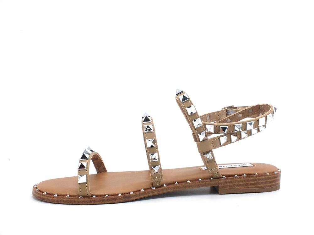 STEVE MADDEN Travel Gladiator Sandalo Borchie Tan TRAV02S1 - Sandrini Calzature e Abbigliamento