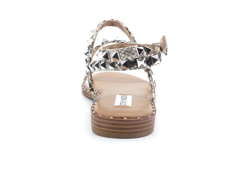 STEVE MADDEN Travel Sandalo Gladiator Borchie Snake Animalier TRAV02S1 - Sandrini Calzature e Abbigliamento