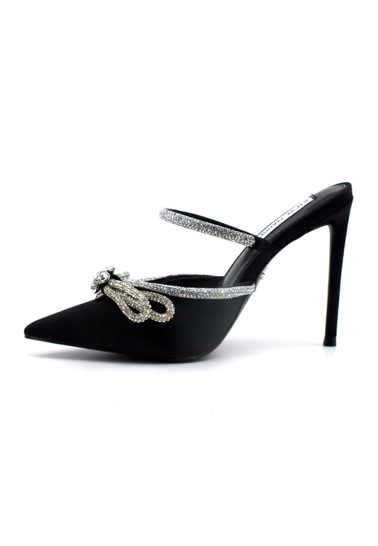 STEVE MADDEN Vevina Sandalo Tacco Donna Black Stain VEVI01S1 - Sandrini Calzature e Abbigliamento
