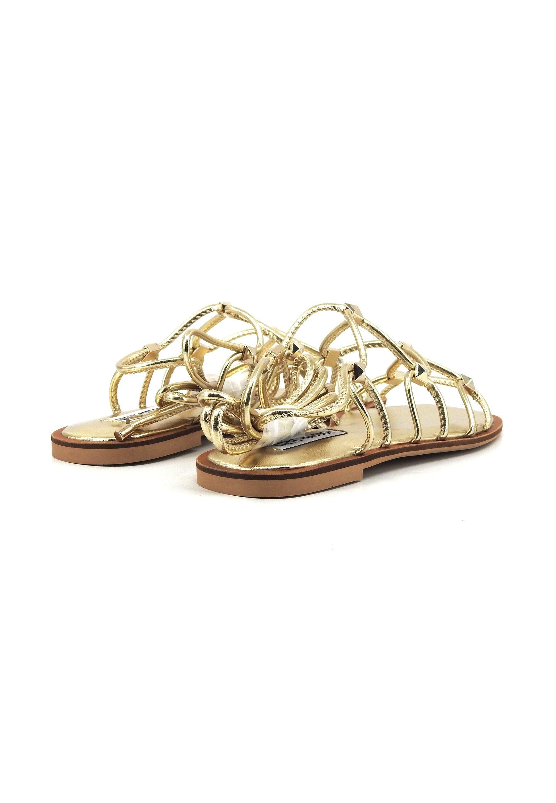 STEVE MADDEN Zappy Sandalo Donna Gold ZAPP02S1 - Sandrini Calzature e Abbigliamento